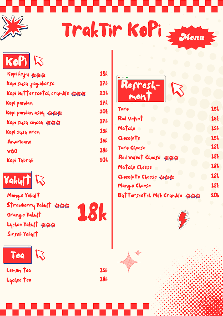 Traktir Kopi Photo Menu 3