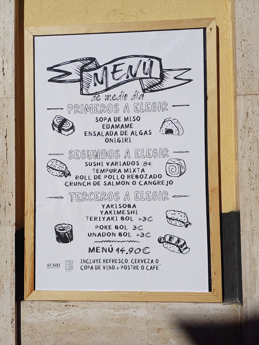 Sushi Chef Photo Menu 2