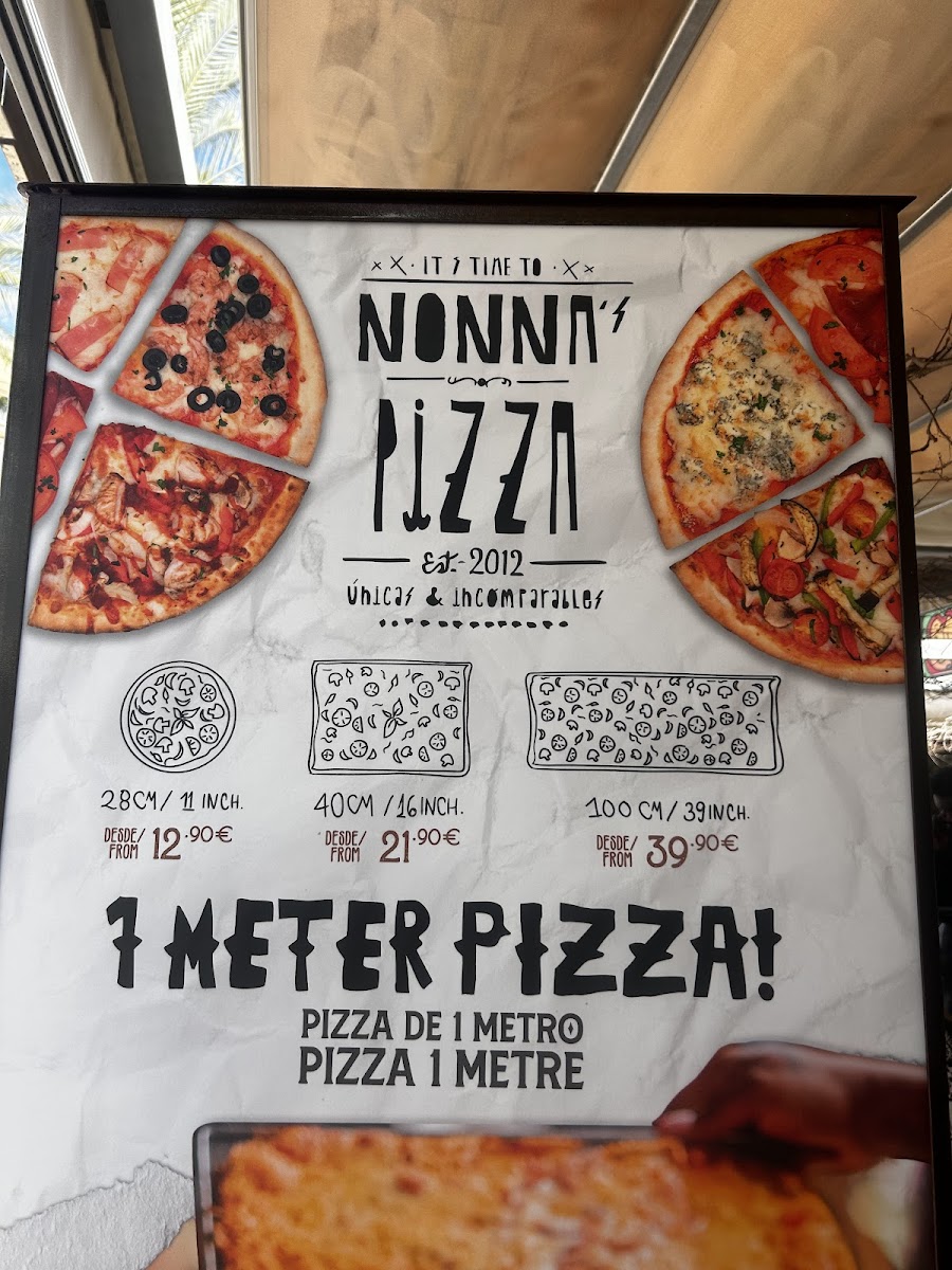 La Nonna Photo Menu 1