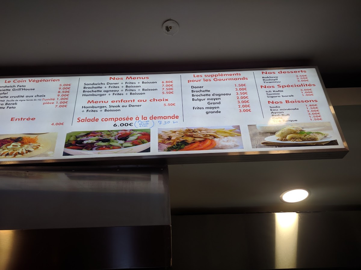 Istanbul kebab Photo Menu 3