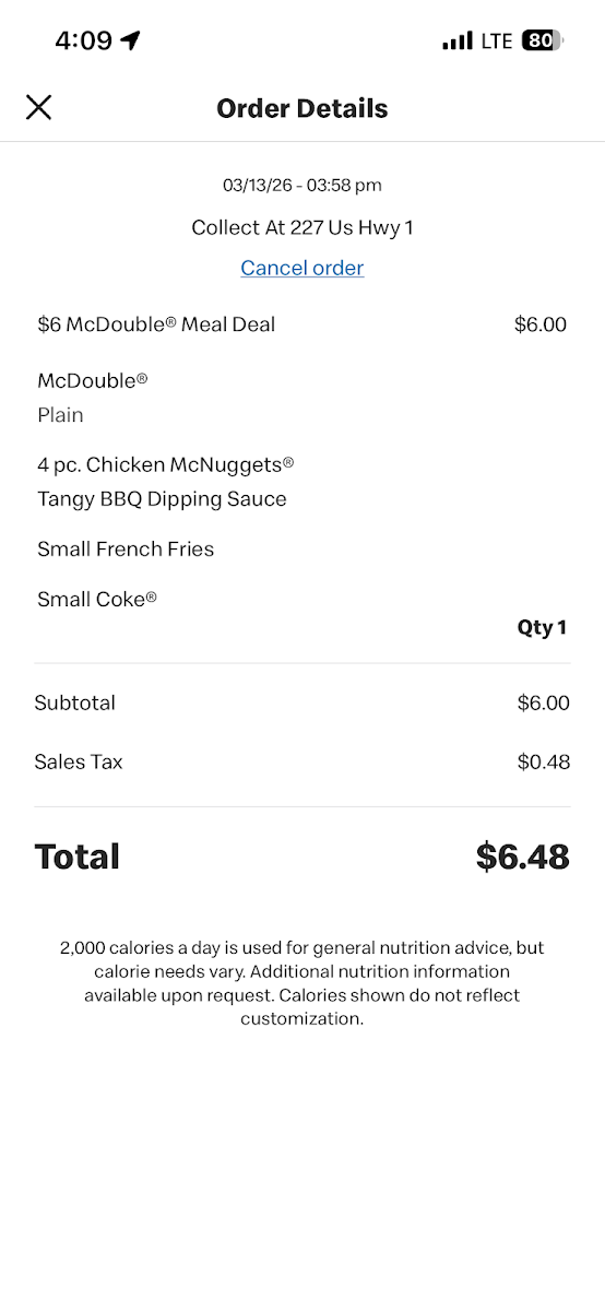 McDonald's Photo Menu 1