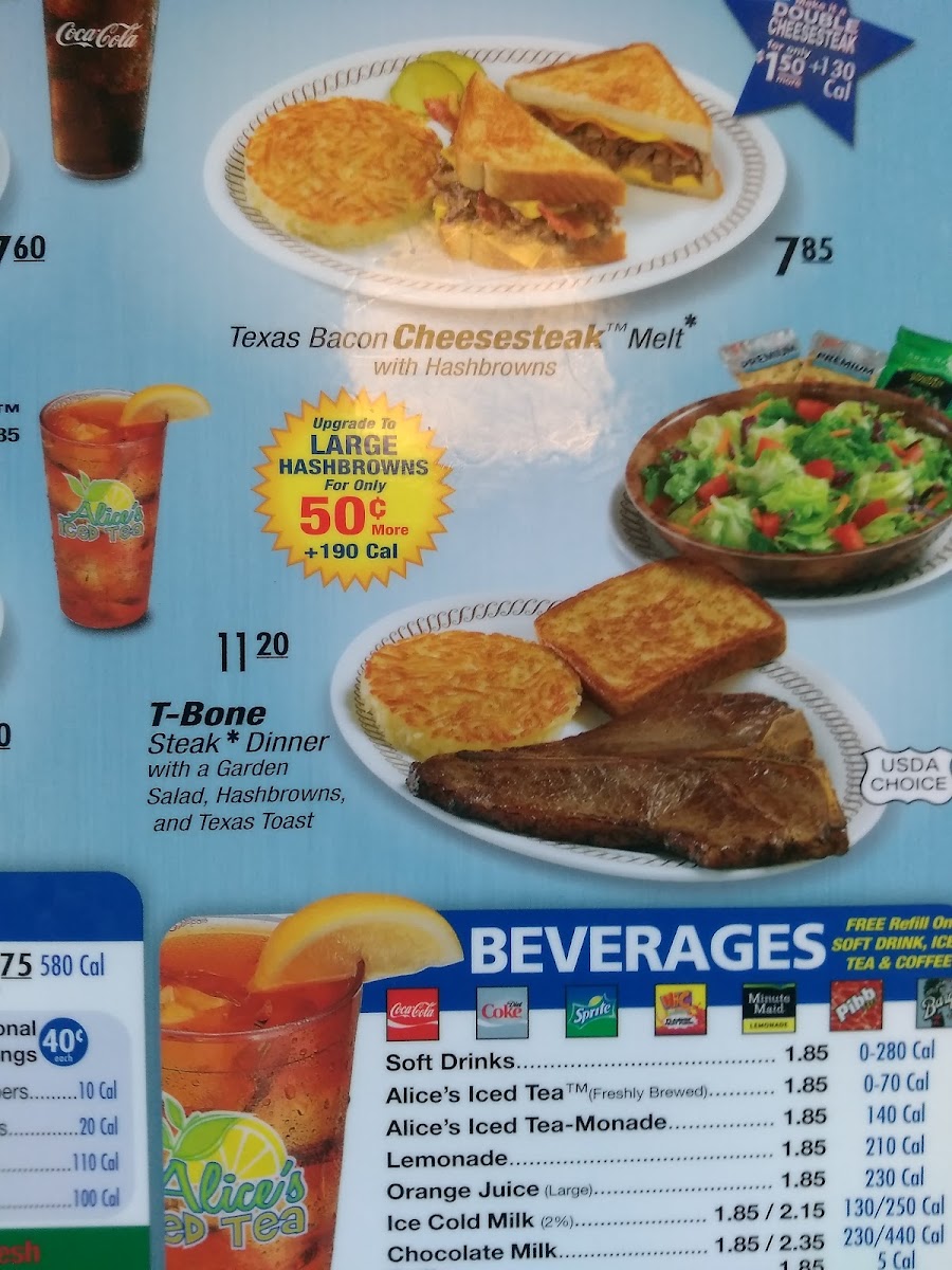 Waffle House Photo Menu 4
