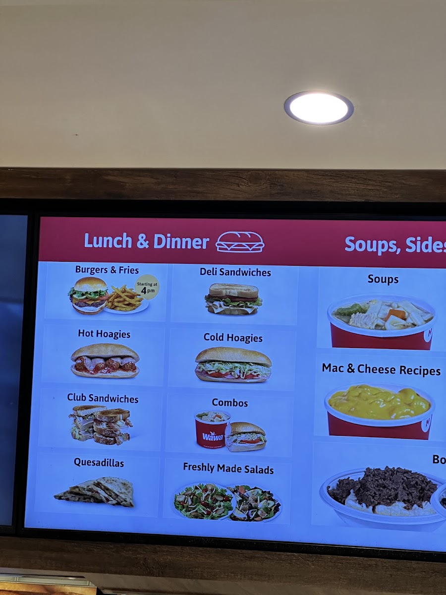Wawa Photo Menu 2