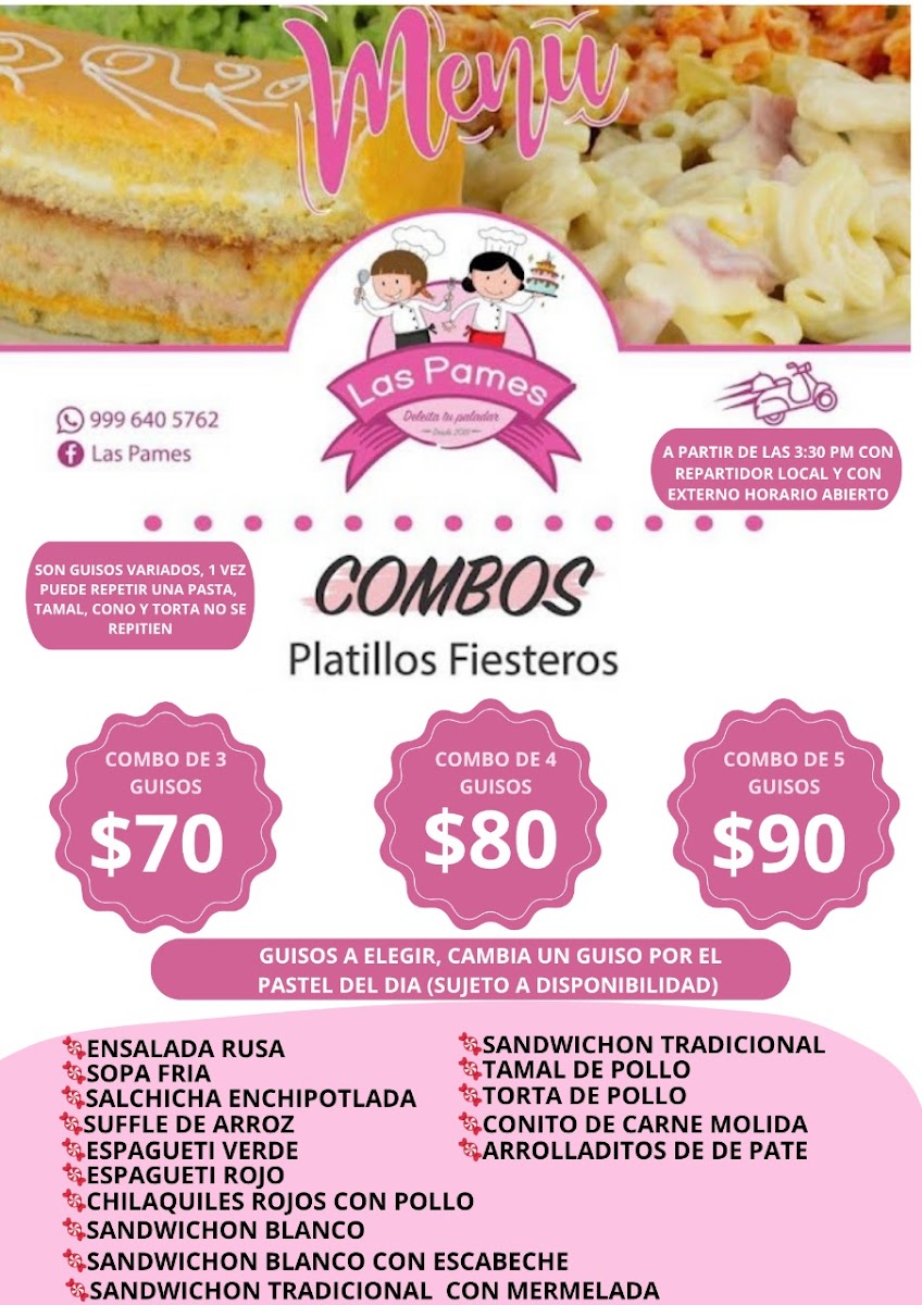 Las PAMES Photo Menu 1