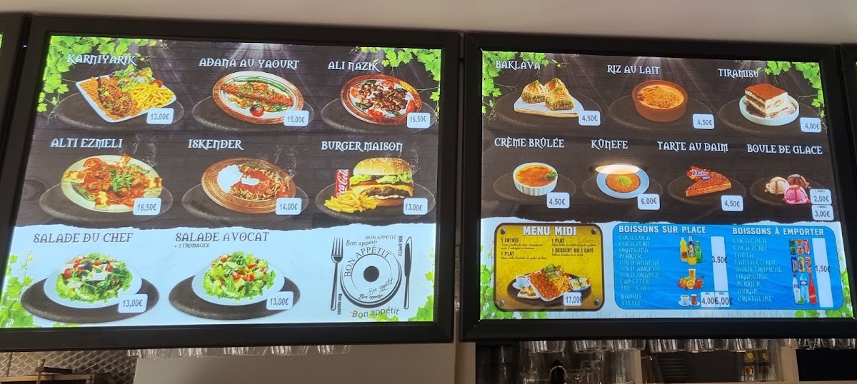 Restaurant Istanbul Photo Menu 9