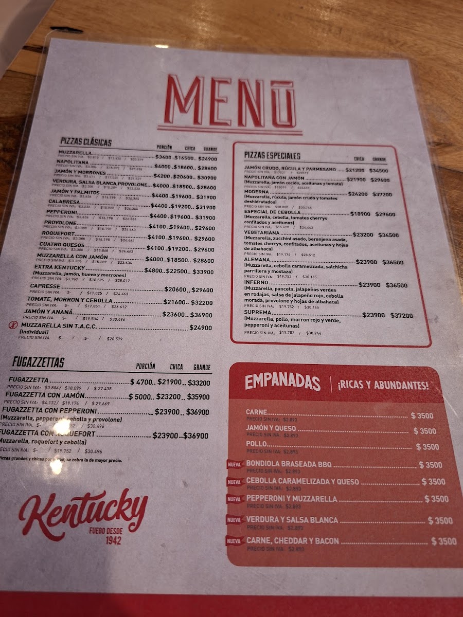 Kentucky Photo Menu 2