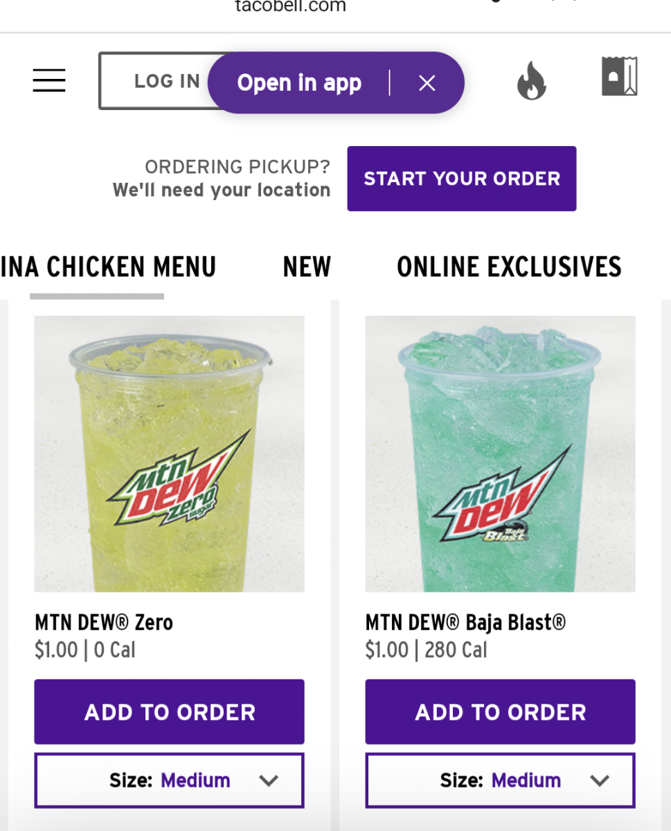 Taco Bell Photo Menu 8