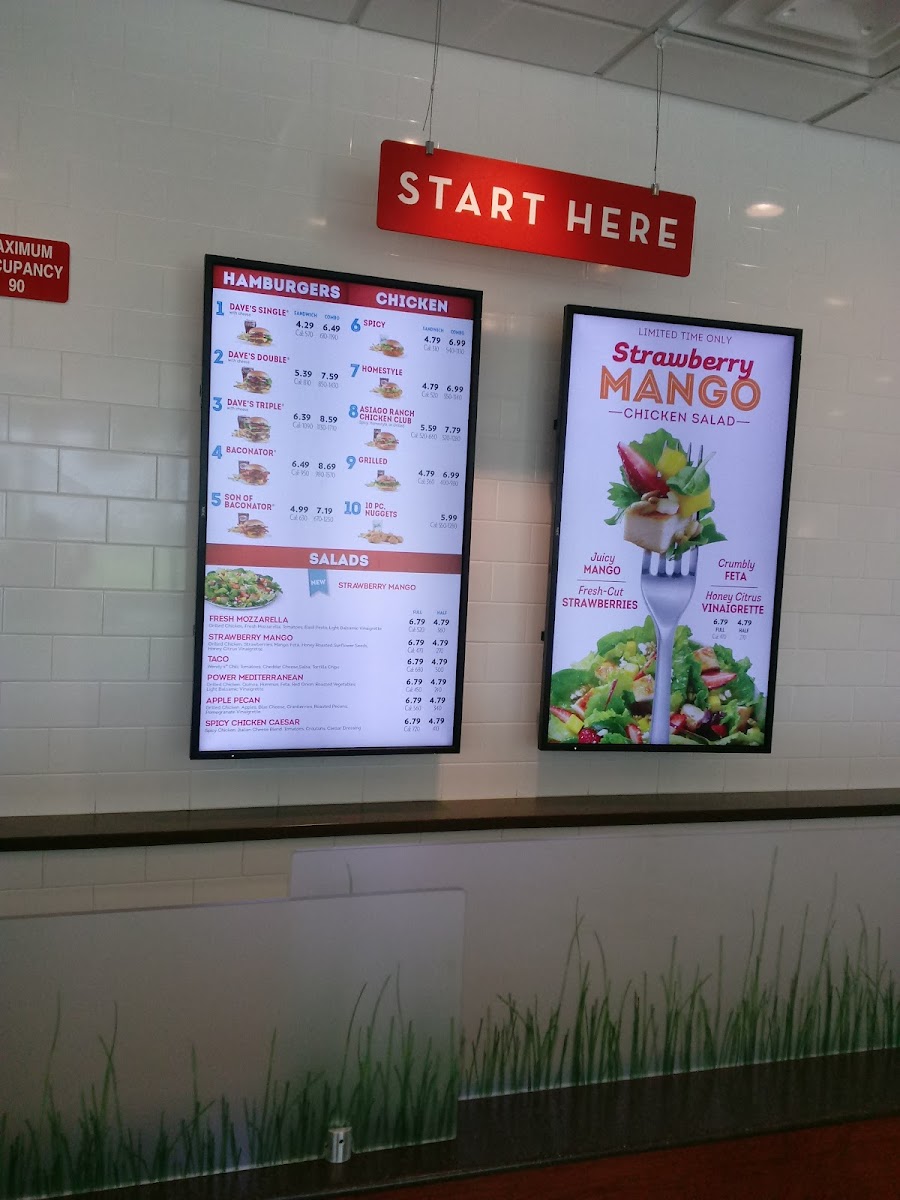 Wendy's Photo Menu 8