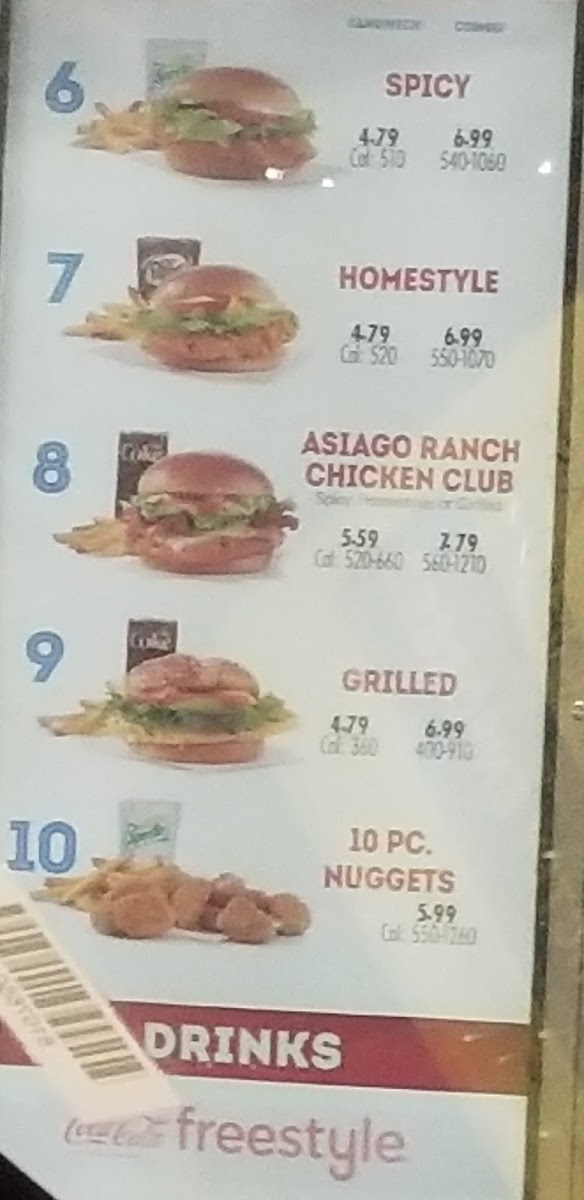 Wendy's Photo Menu 9