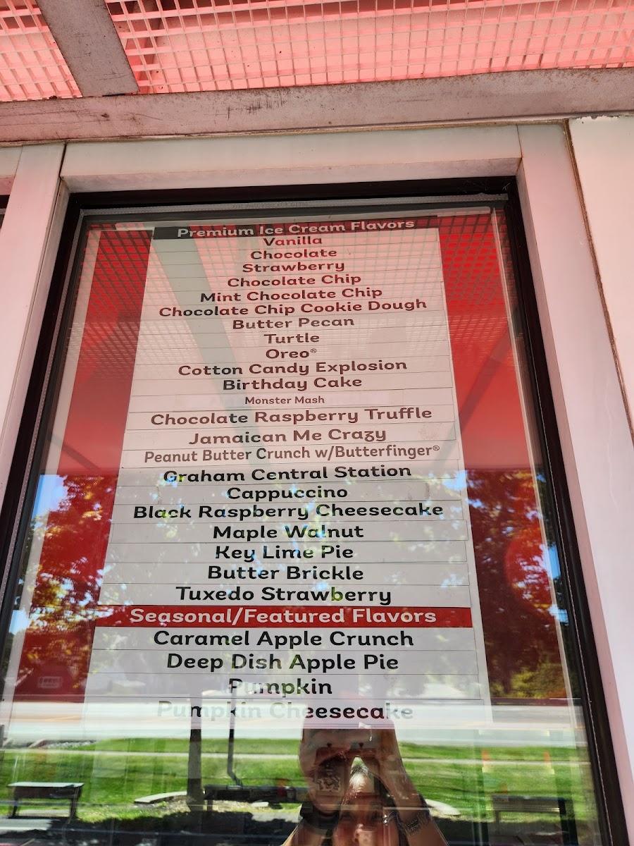 Bruster's Real Ice Cream Photo Menu 3