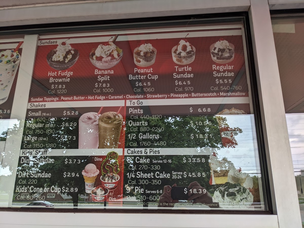 Bruster's Real Ice Cream Photo Menu 7
