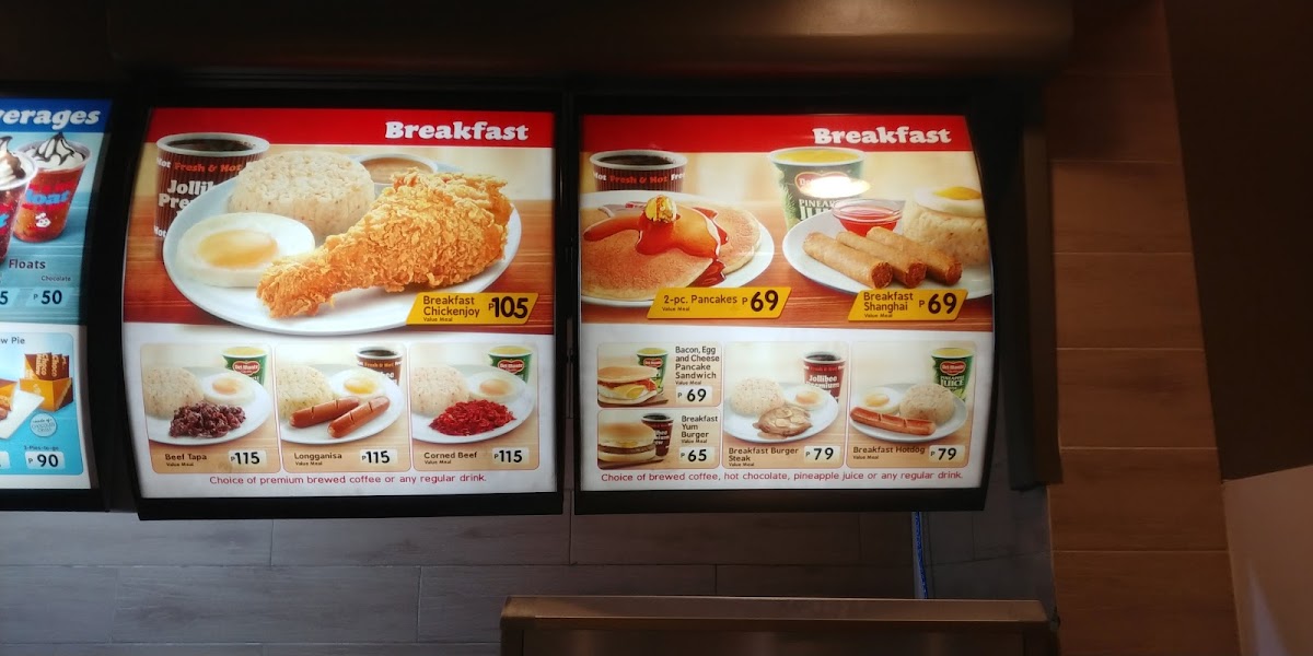 Jollibee Photo Menu 4