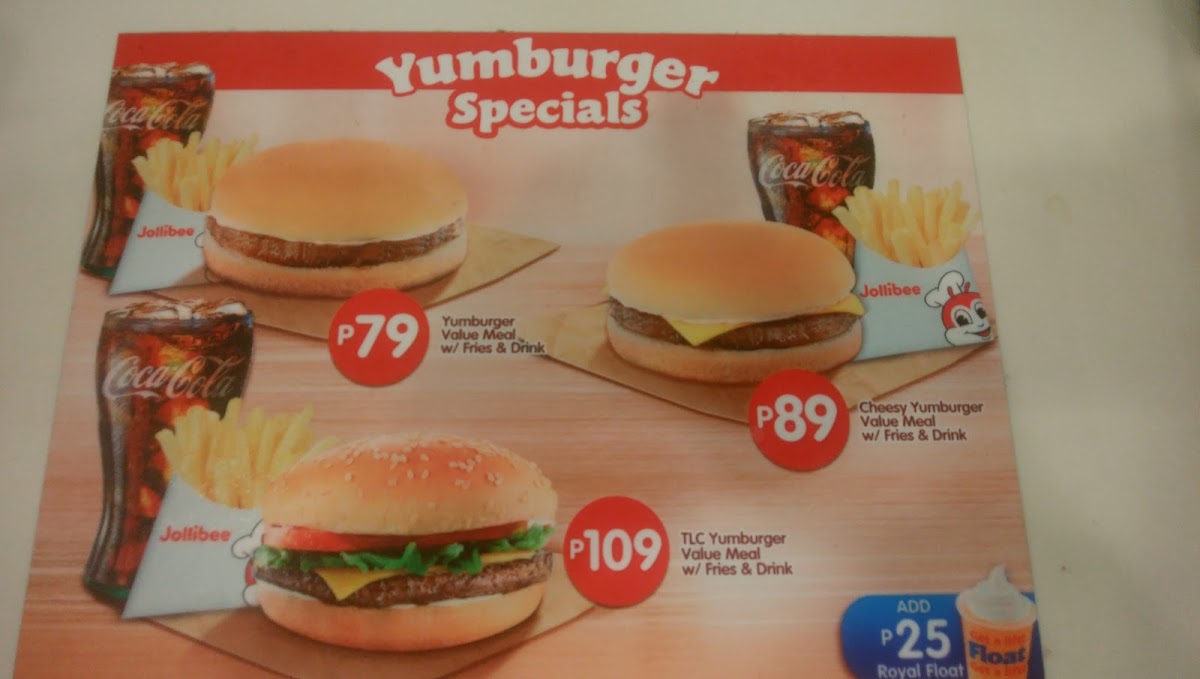 Jollibee Photo Menu 5