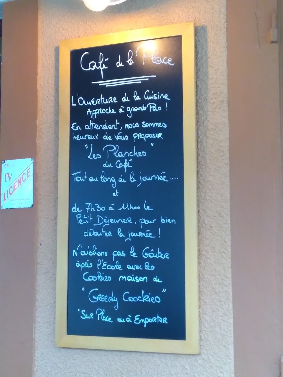Café de la Place Photo Menu 4