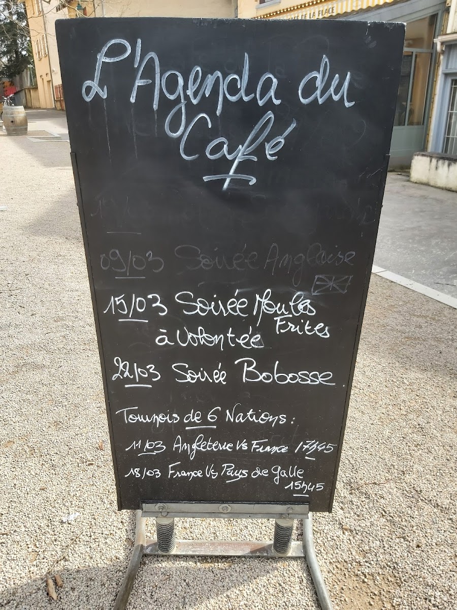 Café de la Place Photo Menu 5