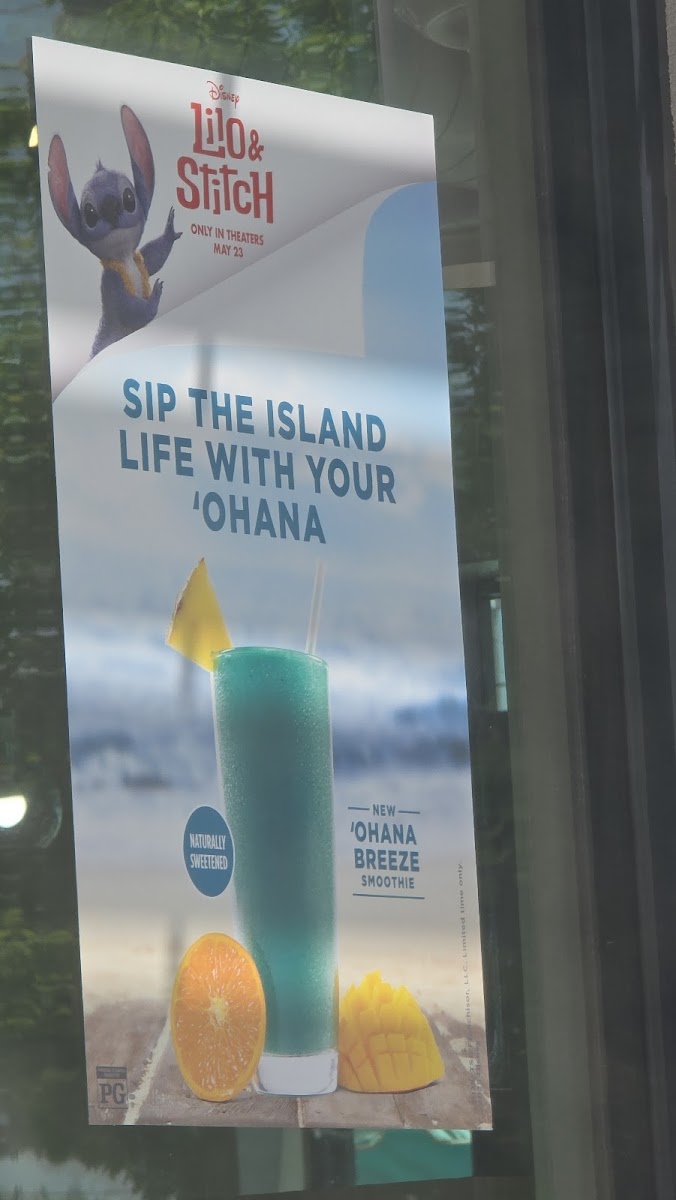 Tropical Smoothie Cafe Photo Menu 1