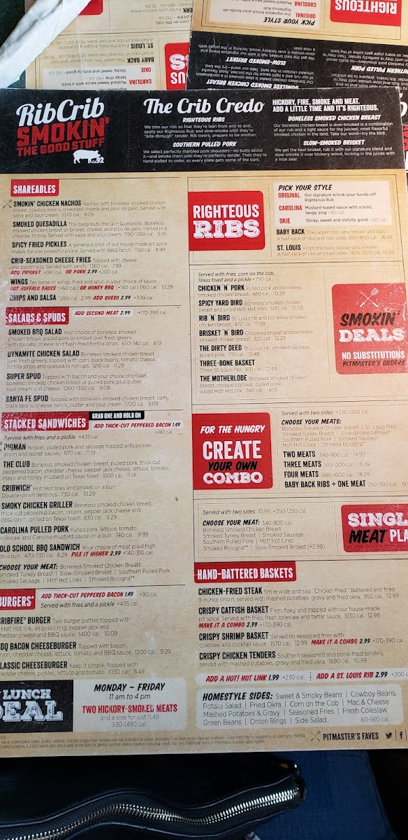 RibCrib BBQ Photo Menu 4