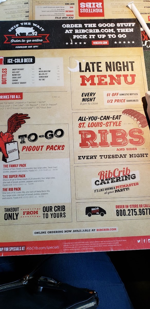 RibCrib BBQ Photo Menu 5
