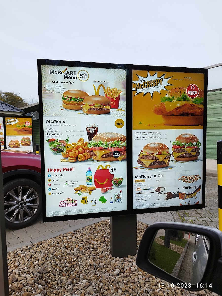 McDonald's Photo Menu 1