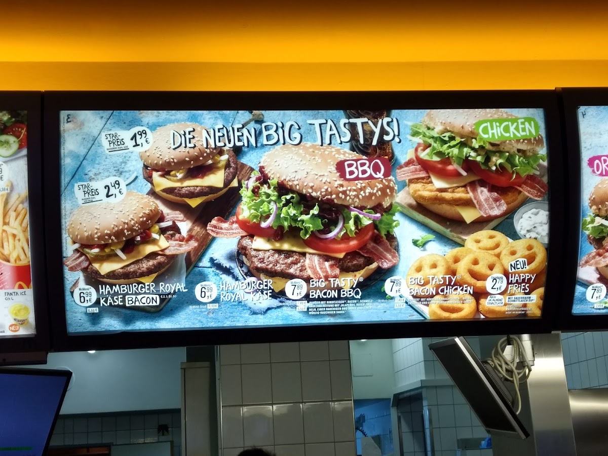McDonald's Photo Menu 5