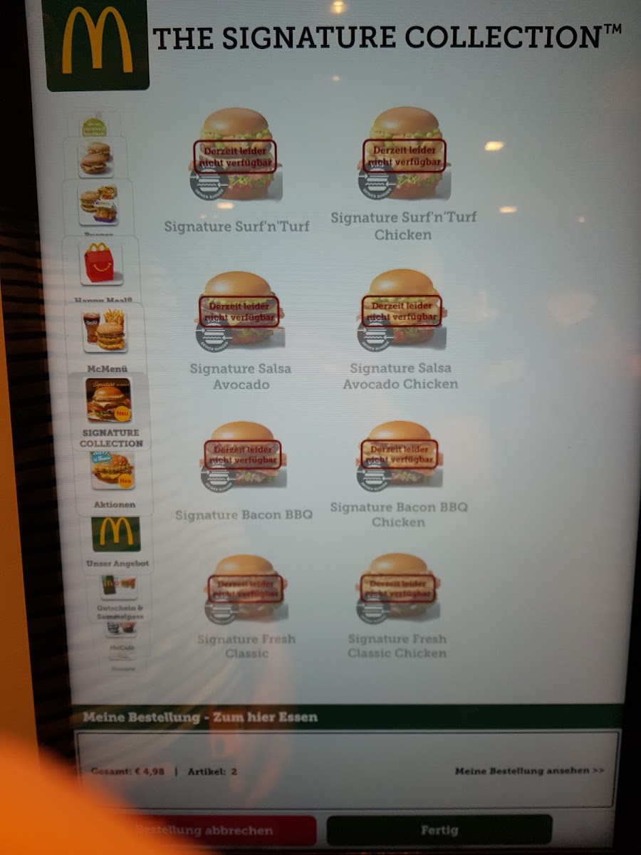 McDonald's Photo Menu 8