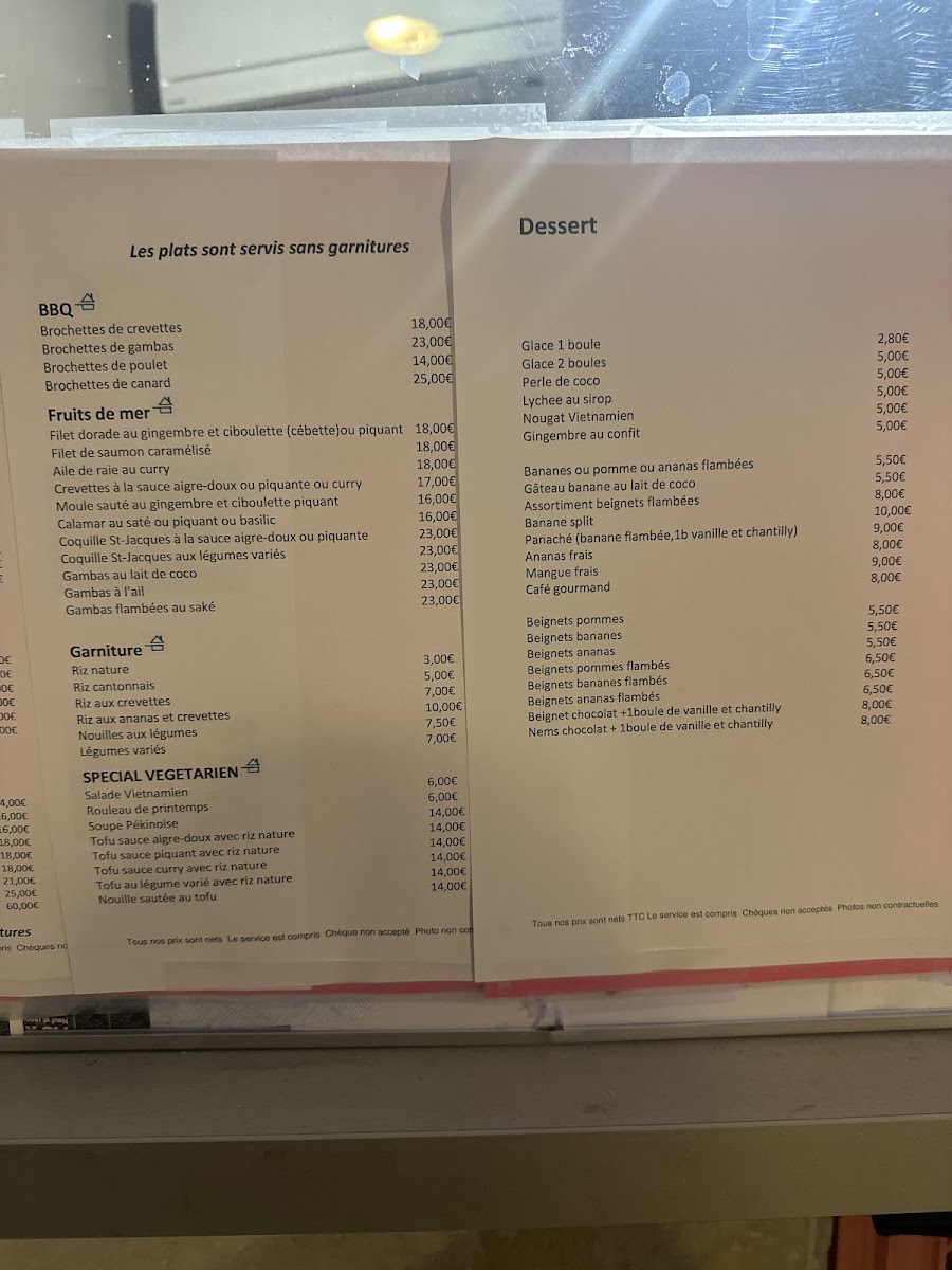 An Nam Photo Menu 3