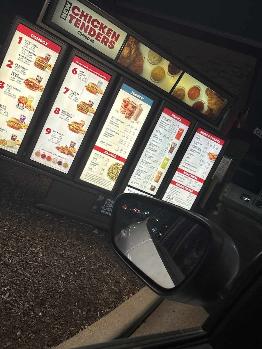 Wendy's Photo Menu 1