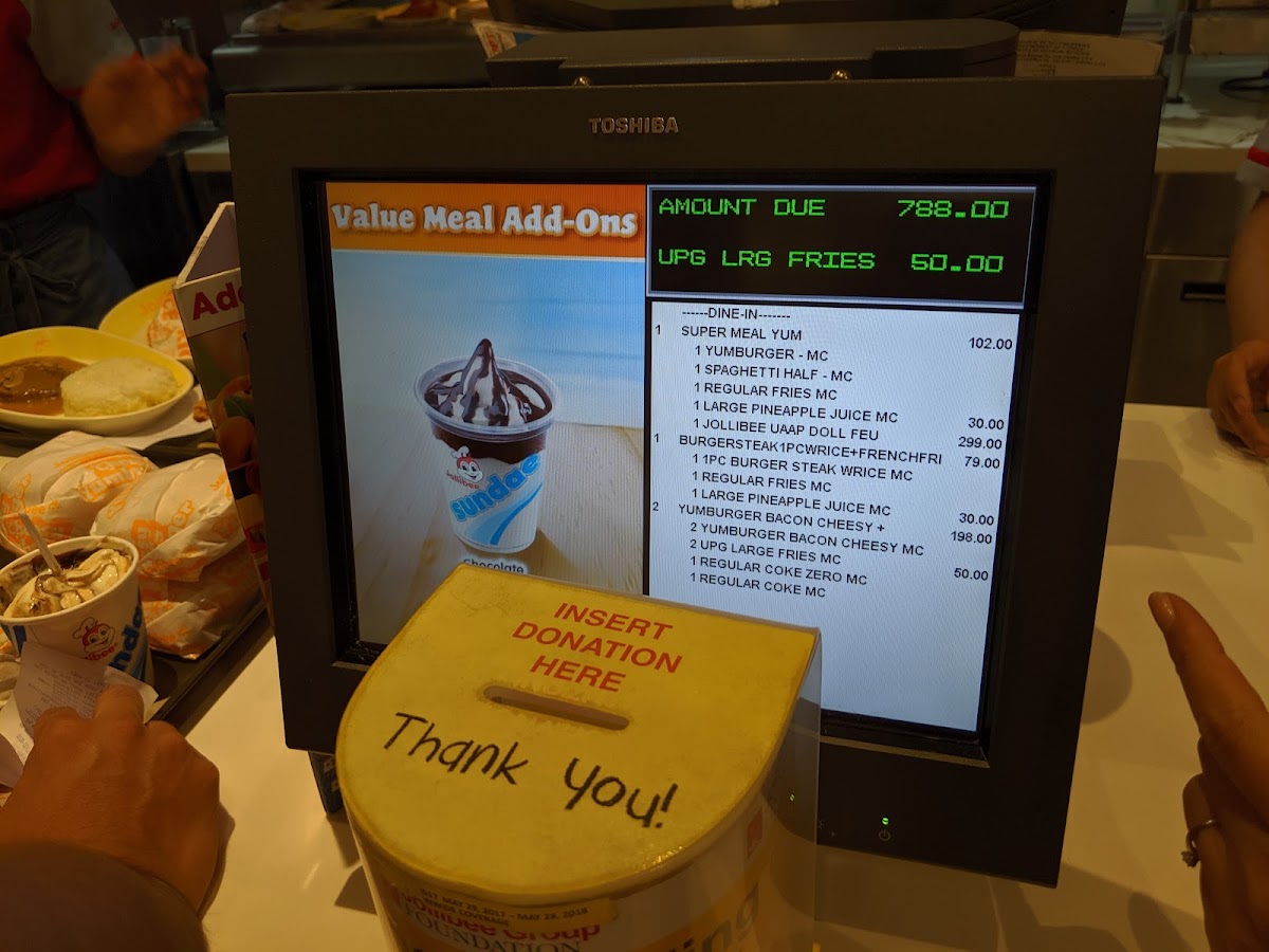 Jollibee Photo Menu 1