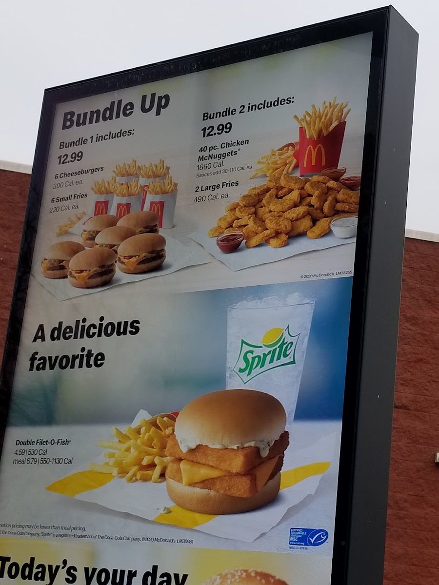 McDonald's Photo Menu 1