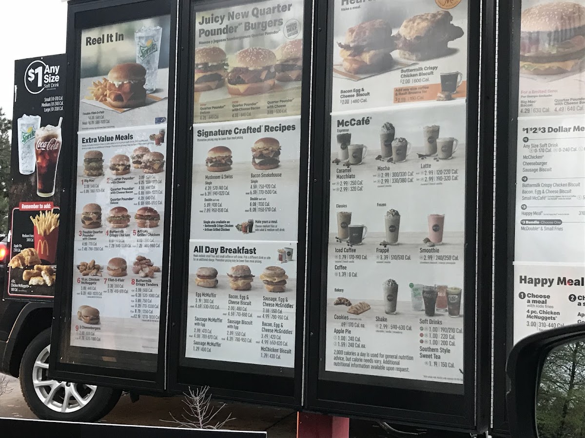 McDonald's Photo Menu 2