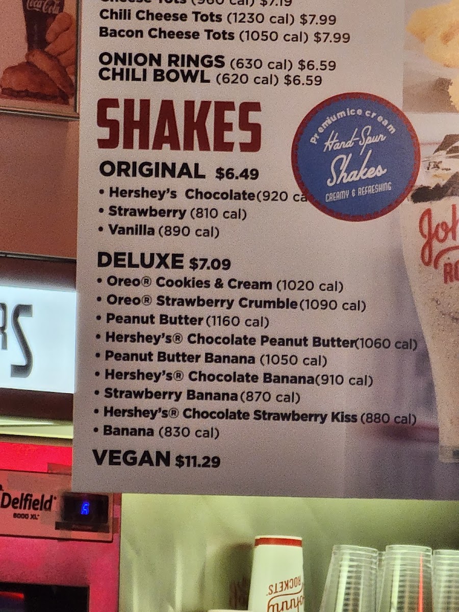 Johnny Rockets Photo Menu 6