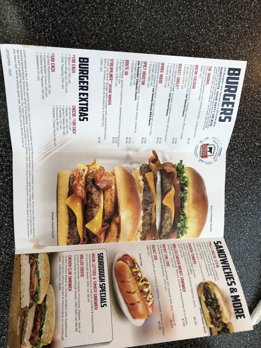 Johnny Rockets Photo Menu 7