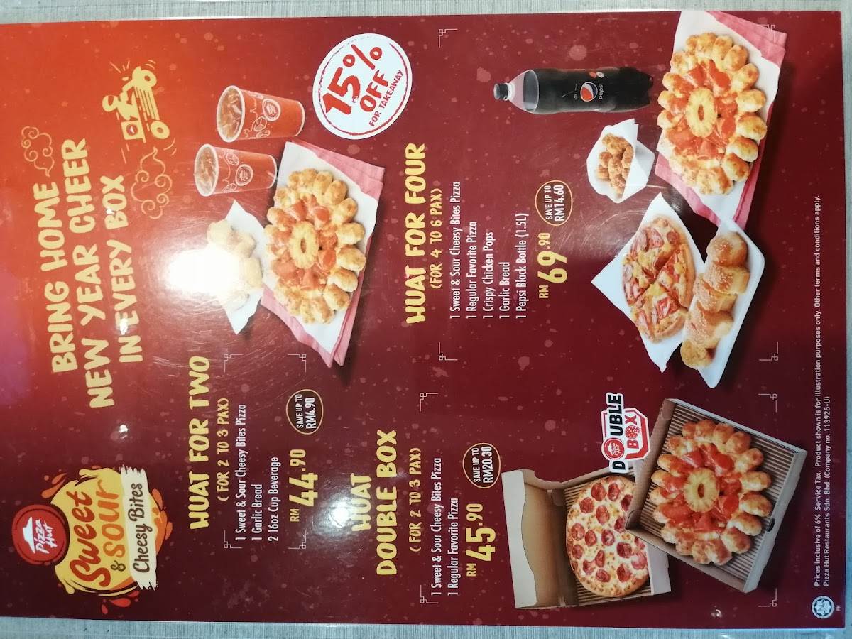 Pizza Hut Photo Menu 5