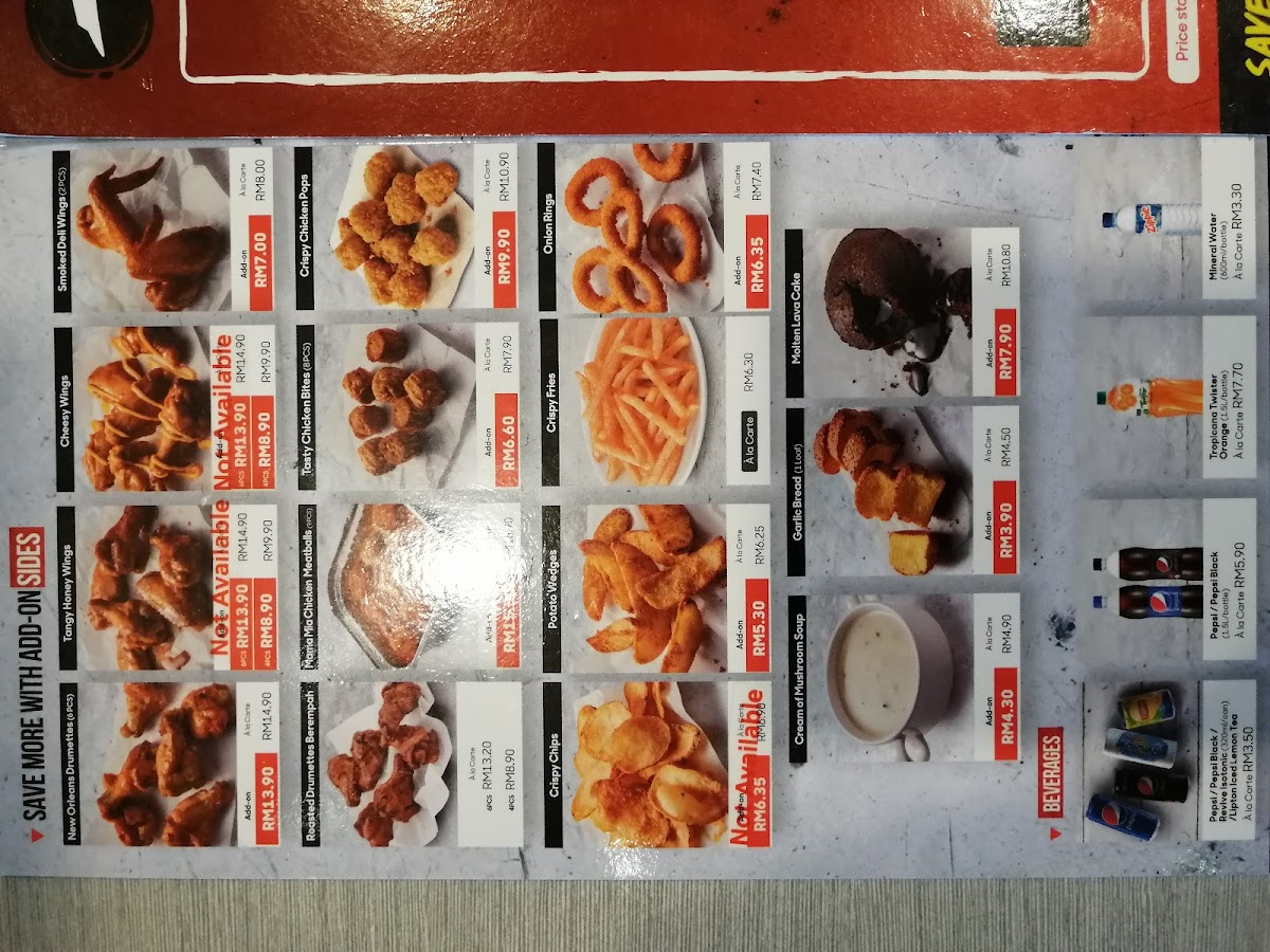 Pizza Hut Photo Menu 6