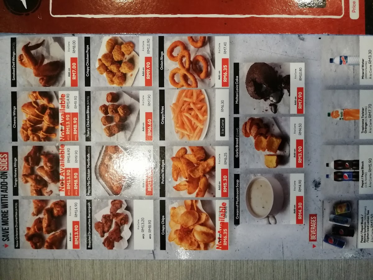 Pizza Hut Photo Menu 8