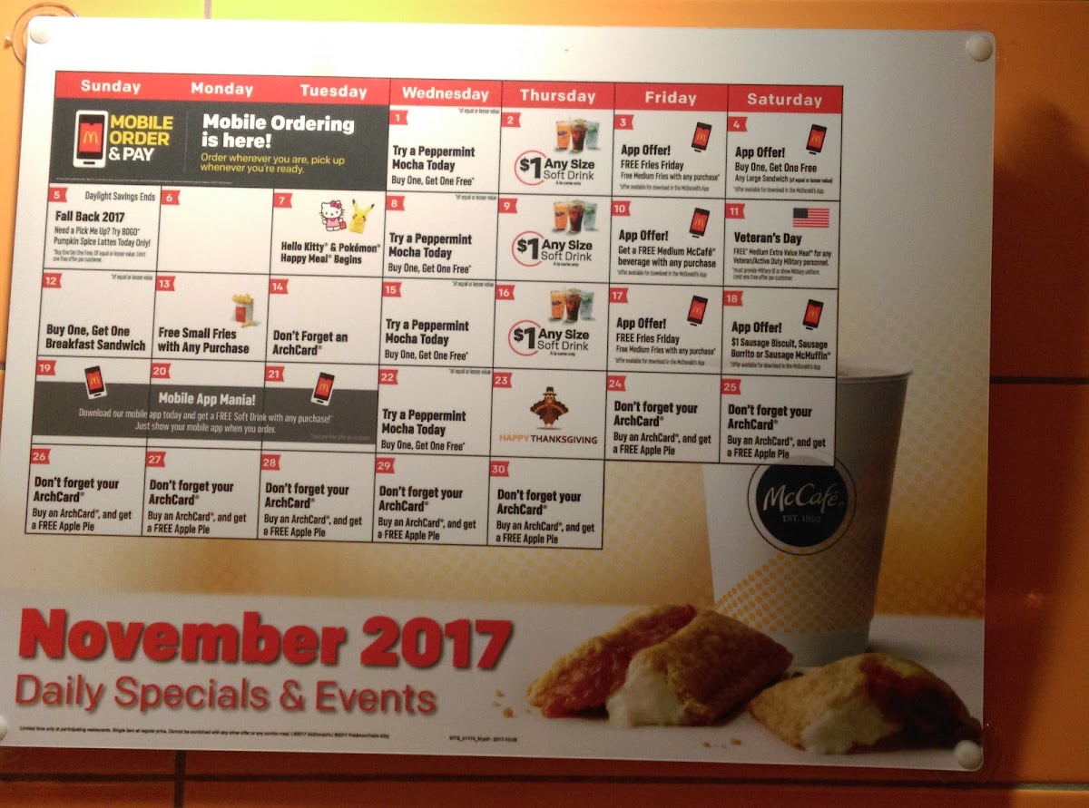McDonald's Photo Menu 3