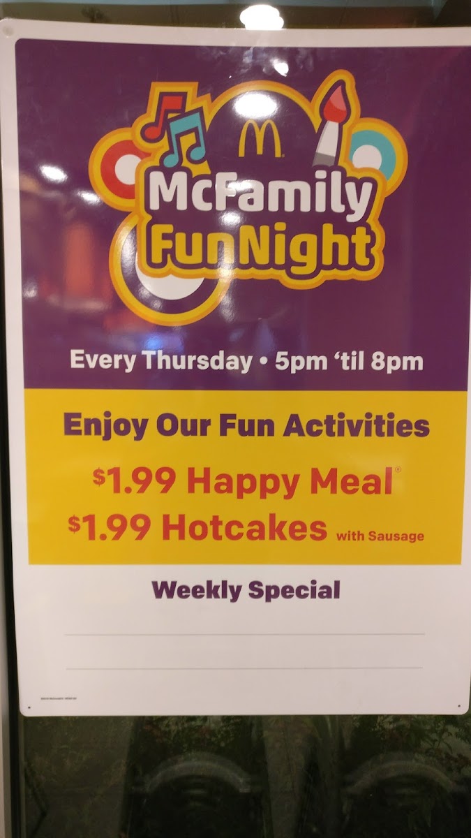 McDonald's Photo Menu 5