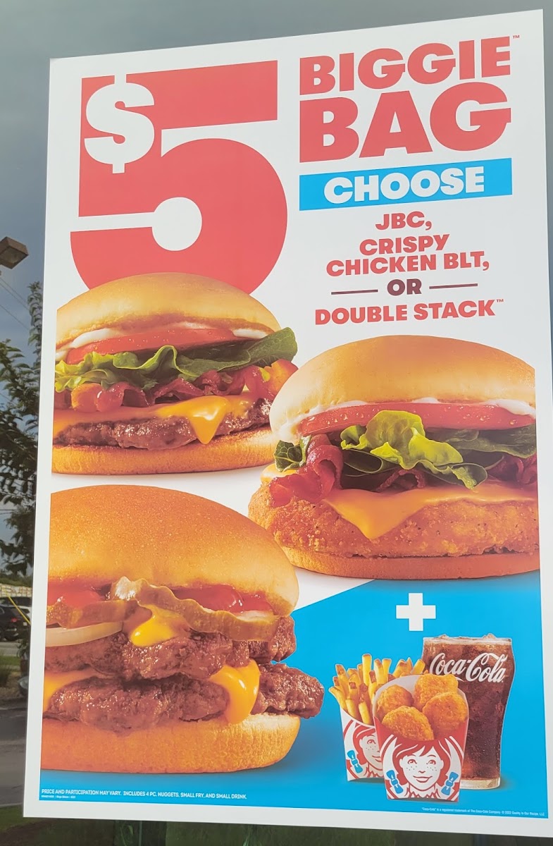 Wendy's Photo Menu 1