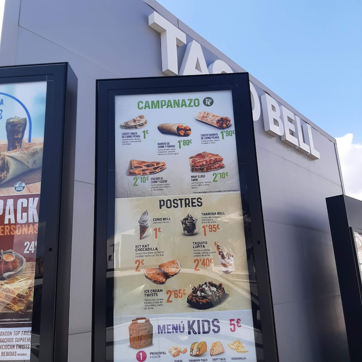 Taco Bell Photo Menu 1