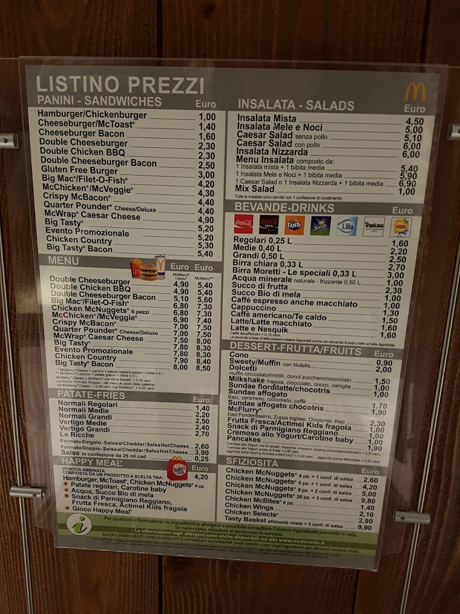 McDonald's Photo Menu 4