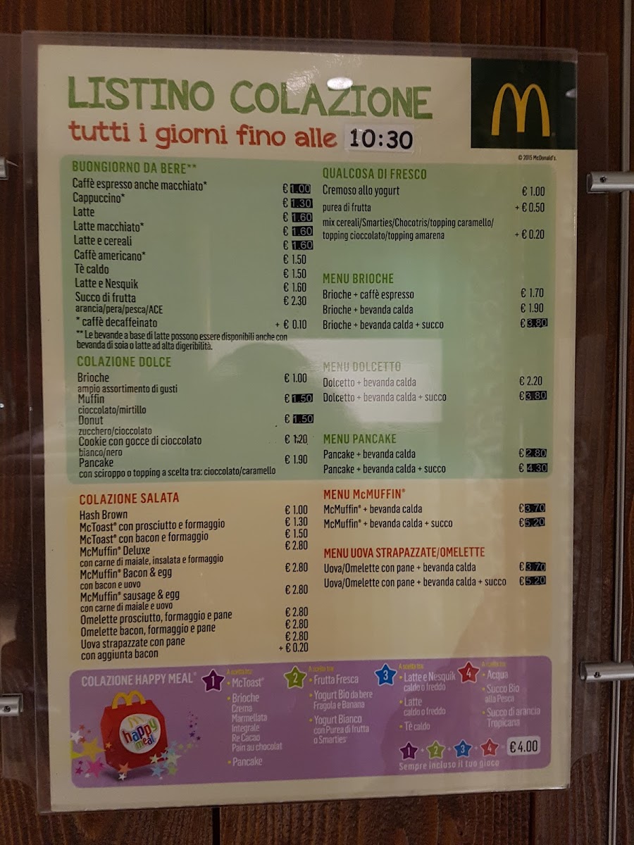 McDonald's Photo Menu 5