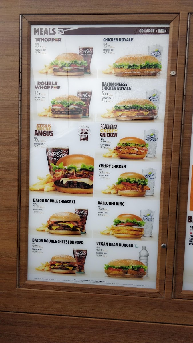 Burger King Photo Menu 4