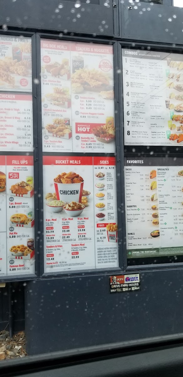 KFC Photo Menu 5