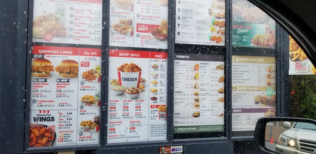 KFC Photo Menu 8