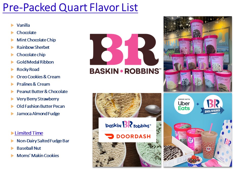 Baskin Robbins Photo Menu 7