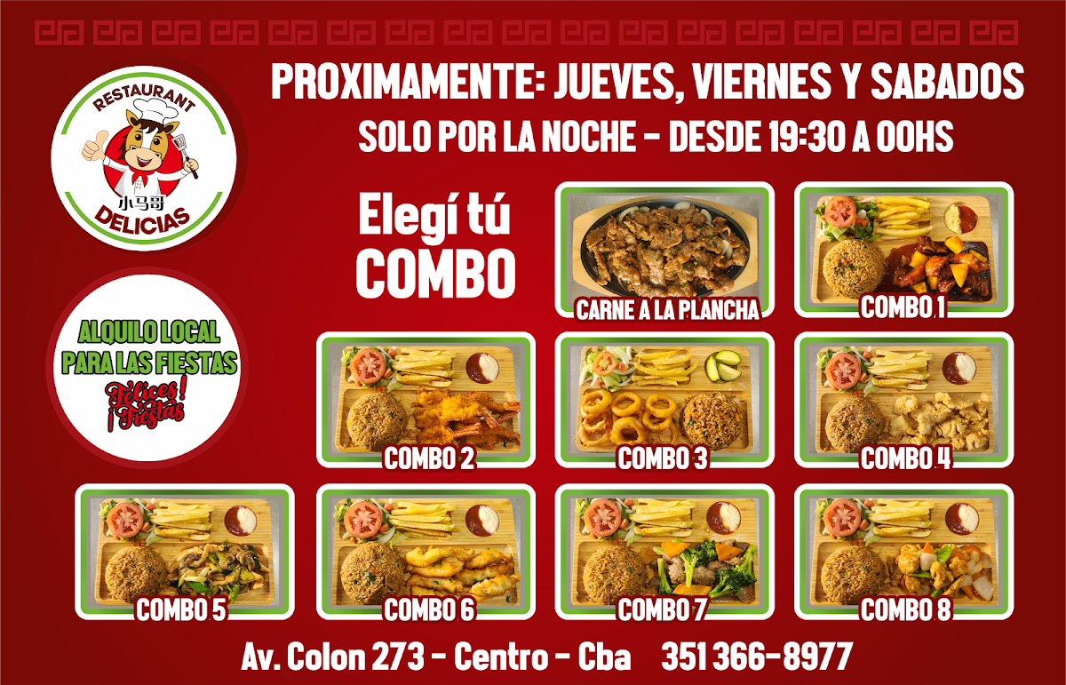 Delicias Photo Menu 2