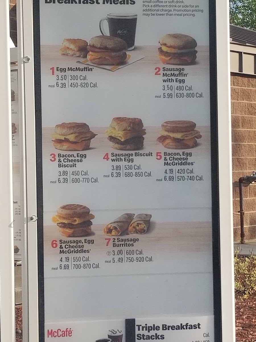 McDonald's Photo Menu 1