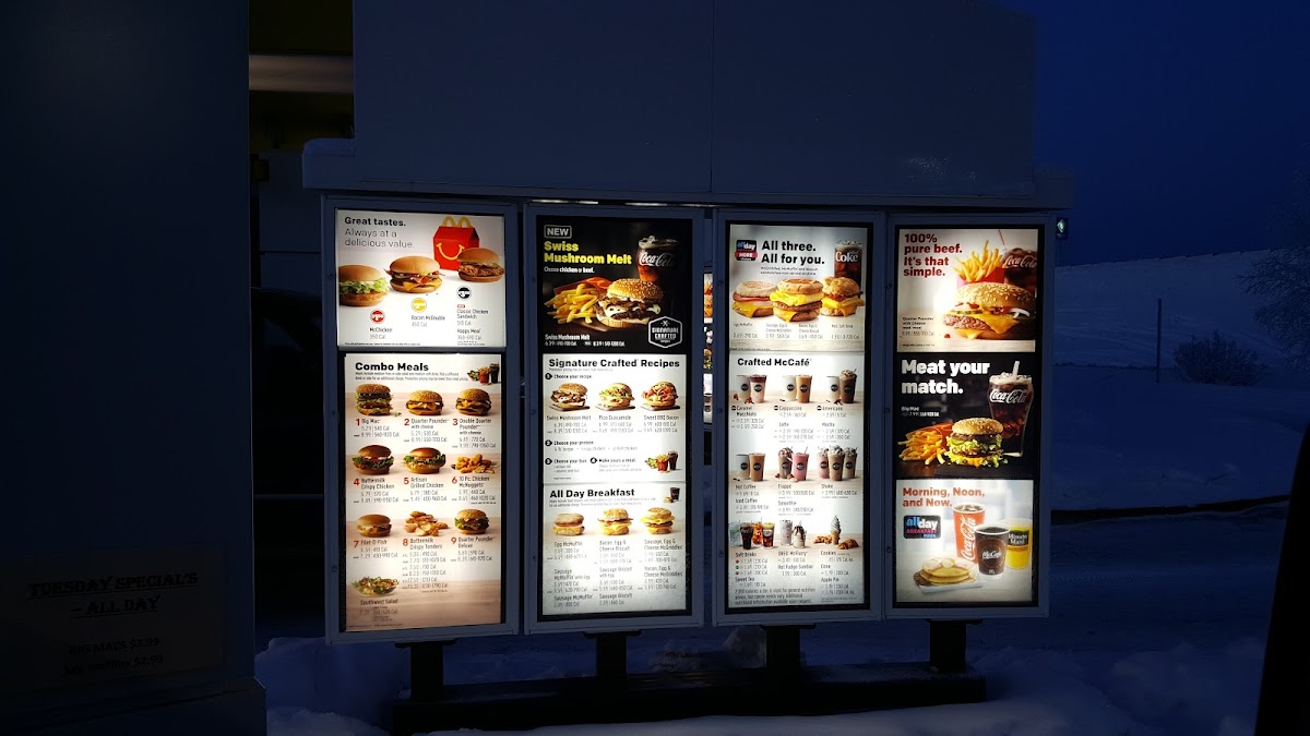 McDonald's Photo Menu 3