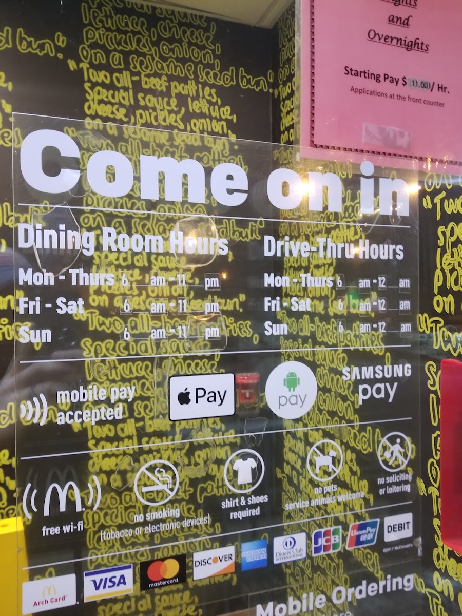 McDonald's Photo Menu 4