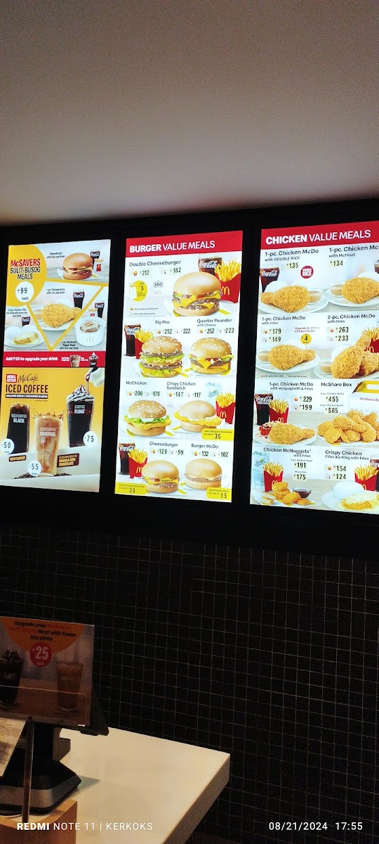 McDonald's Photo Menu 4